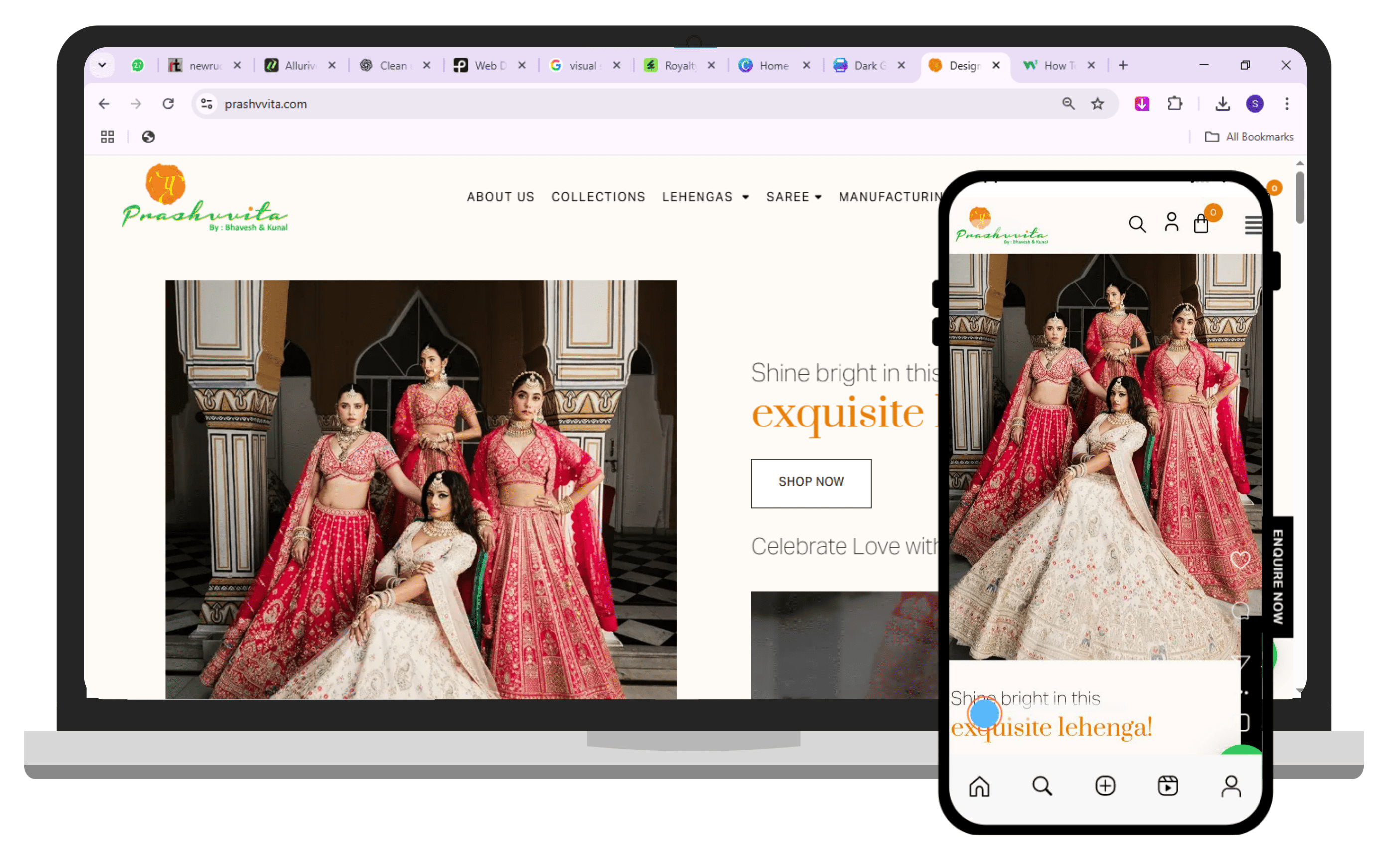 Modern Web Design Illustration
